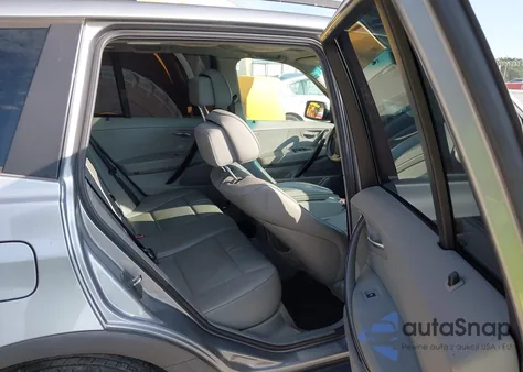 2008 BMW X3 3.0Si z USA, uszkodzony, nr VIN WBXPC93438WJ20119